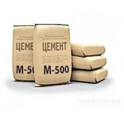 Цемент ПЦ II/А-Ш-500 т 25 кг/ЦБК 77207 фото
