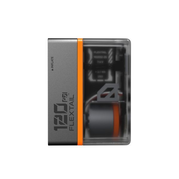 Велосипедний міні насос-задня фара Flextail Tiny Tire Pump ACS, чорний 78465 фото