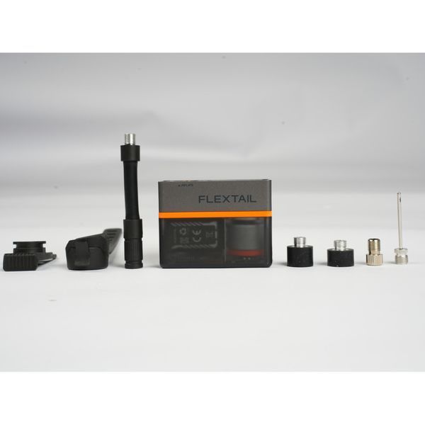 Велосипедний міні насос-задня фара Flextail Tiny Tire Pump ACS, чорний 78465 фото