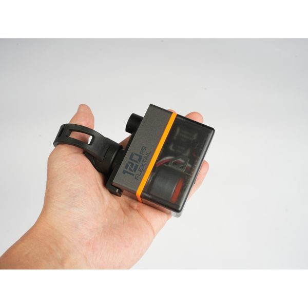 Велосипедний міні насос-задня фара Flextail Tiny Tire Pump ACS, чорний 78465 фото