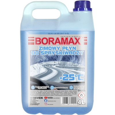 Омивач скла автомобільний зимовий Boramax, 4 л 77445 фото