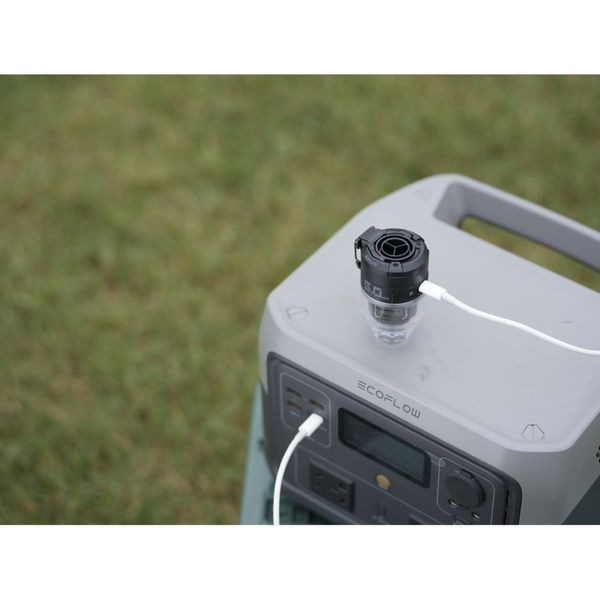 Насос фонарь кемпинговый Flextail Max Pump 3, черный 78466 фото