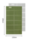 Килимок складаний подвійний IXPE Naturehike CNK2450WS044, алюмінієва плівка, 200x120х1,8 см, оливков 78136 фото 3