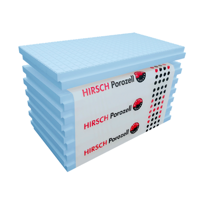 Пенопласт HIRSCH для утепления фундамента EPS 100 L, плиты пенополистирольные 16032 фото