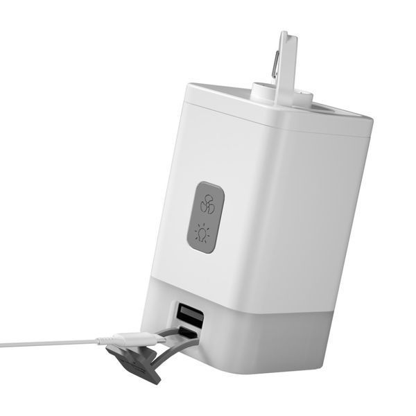 Насос-фонарь-powerbank кемпинговый Flextail Max Pump 2 Plus, белый 78471 фото