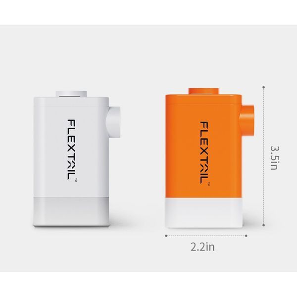 Насос-фонарь-powerbank кемпинговый Flextail Max Pump 2 Plus, белый 78471 фото