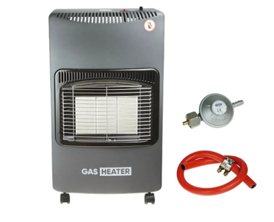 Портативный газовый обогреватель Gas Heater 3 режима мощности (1500 Вт, 2800 Вт, 4200 Вт) с редуктором 78287 фото