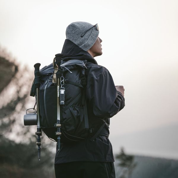 Рюкзак туристический Naturehike Helium CNK2300016, 30+5 л, черный 78385 фото