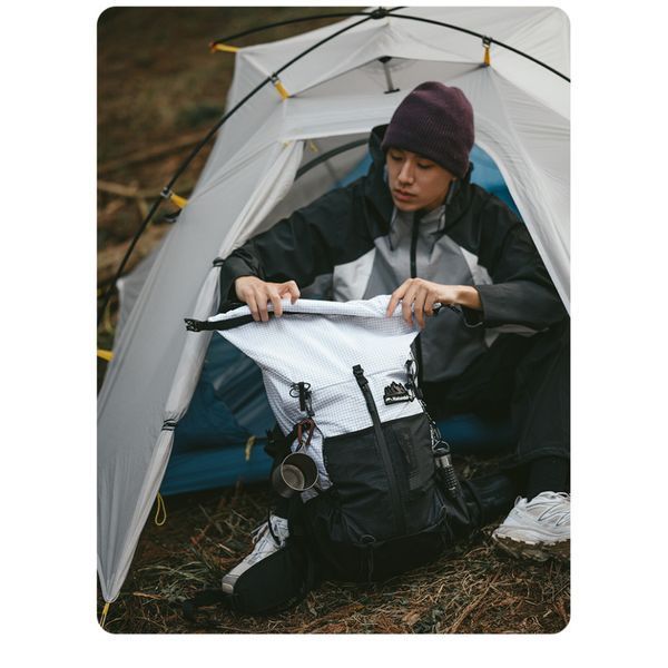 Рюкзак туристический Naturehike Helium CNK2300016, 30+5 л, черный 78385 фото