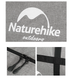 Сумка-баул для зберігання портативна Naturehike NH17S021-M, 45 л, темно-сірий 78142 фото 2