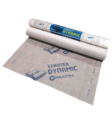 Супердиффузионная мембрана STROTEX Dynamic, 135 г/м2, рулон &ndash; 75 м2 15025 фото