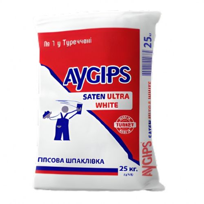 Aygips Saten Ultra White (мешок 25кг) 77007 фото