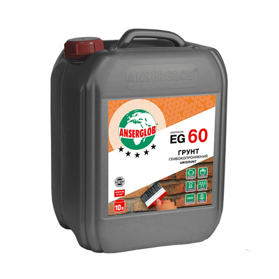Ґрунтовка Anserglob EG-60, 10 л 56004 фото