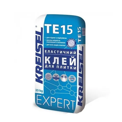 TЕ15 EXPERT Эластичный клей для керамогранитной плитки и натурального камня (мешок 25 кг) 77108 фото