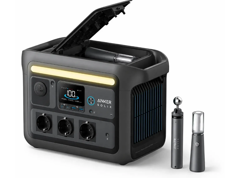 Портативная зарядная станция Anker SOLIX C800X 768 Вт&middot;ч 1200 Вт LiFePO4 с UPS, X-Boost 1600 Вт 78969 фото
