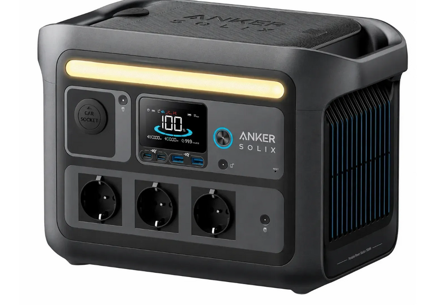 Портативная зарядная станция Anker SOLIX C800X 768 Вт&middot;ч 1200 Вт LiFePO4 с UPS, X-Boost 1600 Вт 78969 фото