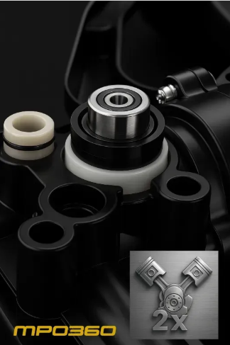 Аккумуляторная мойка высокого давления MAJSTER PRO MP-0360 1000 Вт 60 бар, 2 АКБ 4Ah, пеногенератор 78343 фото