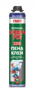 Пена монтажная Soma Fix пена-клей PROFIT 750мл 78782 фото