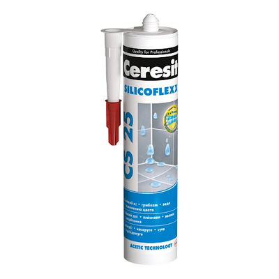 Герметик силіконовий MicroProtect CS 25 графіт 280 мл 77328 фото