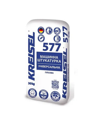 577 Машинна штукатурка універсальна гіпсова (30 кг) 77017 фото