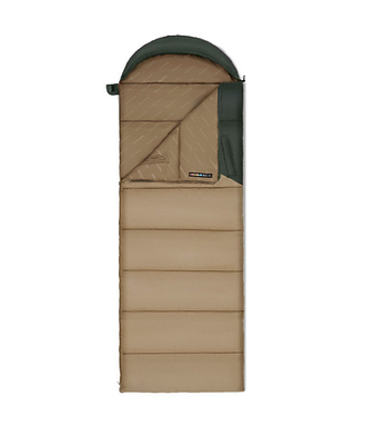 Спальник с капюшоном Naturehike Sunny Day PL02 U250 CNK2550WS028, (8,5&deg;C), правый, коричнево-зеленый 78127 фото