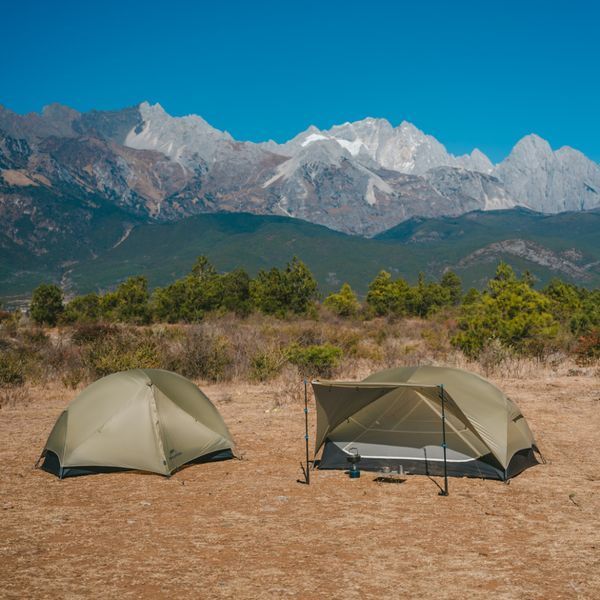Намет одномісний ультралегкий Naturehike Mongar UL, сірий 78397 фото