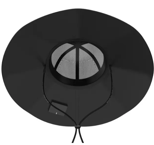 Солнечная шляпа EcoFlow Solar Hat 12 Вт - Черная 77980 фото