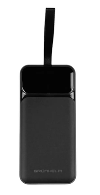 Power Bank - Портативна батарея 30.000 mAh. чорний - GP-30BQC. швидка зарядка 22.5W GRUNHELM 78053 фото