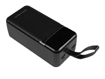 Power Bank - Портативна батарея 40.000 mAh. чорний - GP-40BQC. швидка зарядка 22.5W GRUNHELM 78054 фото