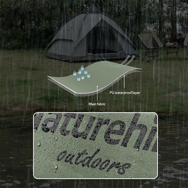 Намет тримісний автоматичний Naturehike, темно-зелений 78407 фото