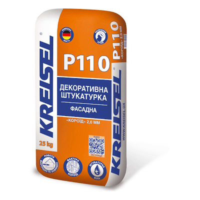 KREISEL P110 Декоративна мінеральна штукатурка "Короїд" 2,0 мм (мішок 25 кг) 99888 фото