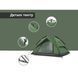 Намет чотиримісний автоматичний Naturehike, темно-зелений 78410 фото 10