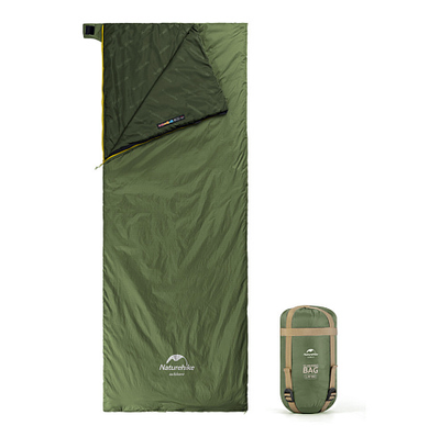 Спальный мешок Naturehike LW180 Mini NH21MSD04, правый, XL, темно-зеленый 78120 фото