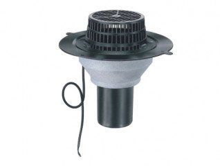 Вертикальная воронка TOP DRAIN &Oslash;110 мм с обогревом / 202HT VVL-202HT фото