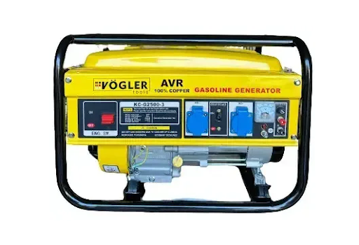 Бензиновий генератор 3 кВт Vogler KC-G2500-3 з мідною обмоткою та системою AVR 78223 фото