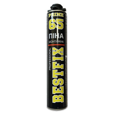 Професійна поліуретанова монтажна піна Polyurethane Foam GUN-TYPE BESTFIX 65 (900 г) 77370 фото