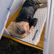 Самонадувающийся матрас сверхлегкий одноместный Naturehike CNK2300DZ013, 35 мм, светло-серый 78131 фото 1